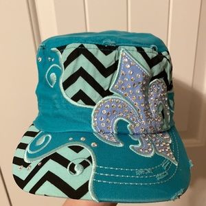 Leader Teal Baseball Cap